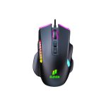 موس گیمینگ ایلون مدل GM5 مشکی با نور RGB