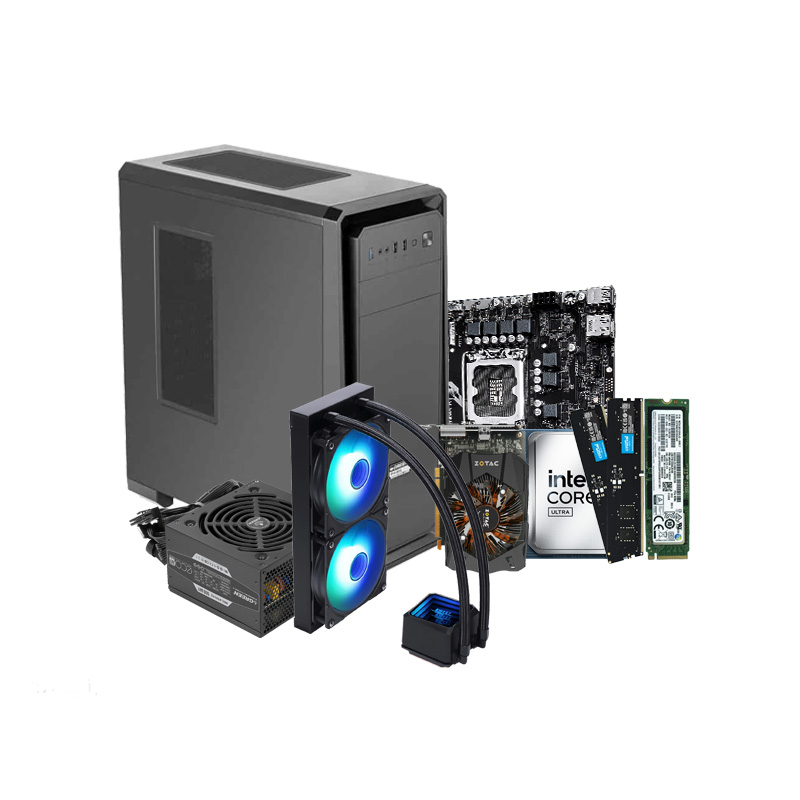 نمای بیرونی کیس، قطعات داخلی، نورپردازی RGB و طراحی حرفه‌ای مخصوص گیمینگ و کارهای سنگین