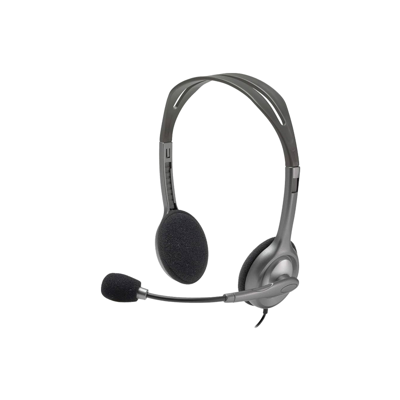 هدست لاجیتک مدل H110 با دو جک 3.5 میلی‌متری