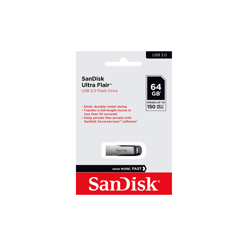 فلش مموری SanDisk Ultra Flair 64GB