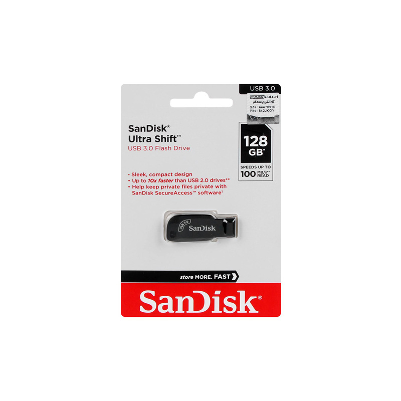 فلش مموری SanDisk Ultra Shift 128GB