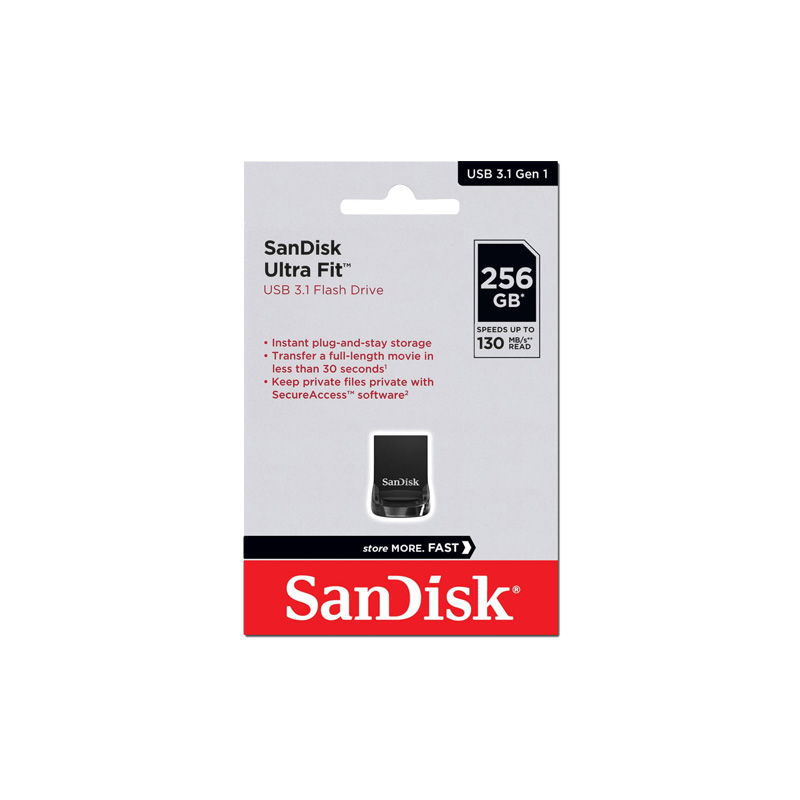 فلش مموری SanDisk Ultra Fit 256GB