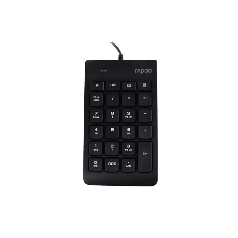 rapoo k10 wired numeric pad