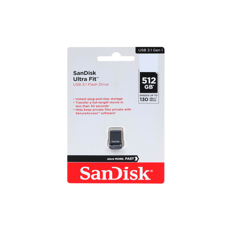 فلش مموری SanDisk Ultra Fit 512GB